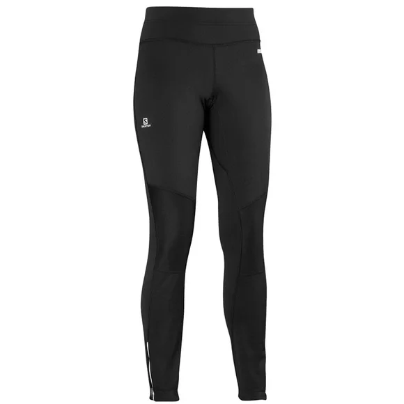 Salomon Women’s Trail Windstopper Tights Black Leggings Active Hiking ((size XS) - Picture 4 of 5